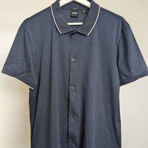 Hugo Boss Full Placket Polo Shirt